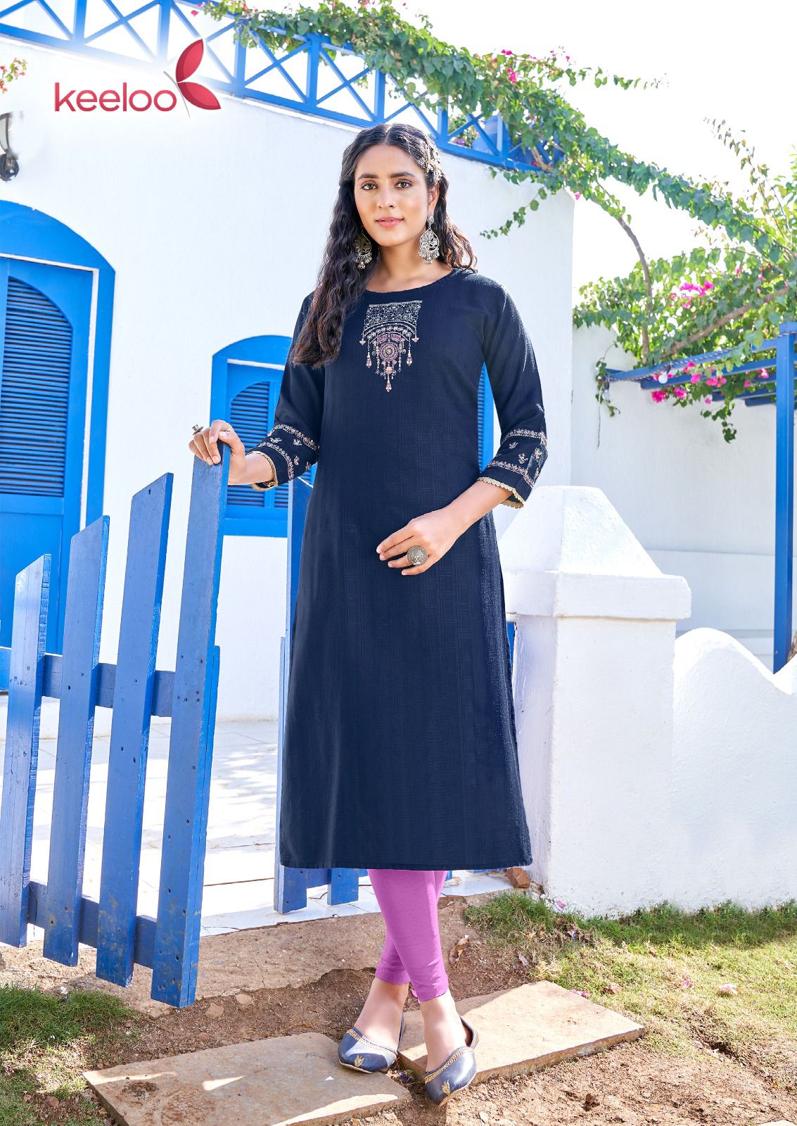 Keeloo Kanika Vol 3Ethnic Wear Wholesale Designer Kurtis Catalog